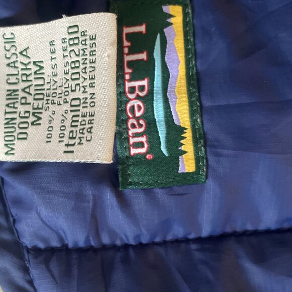 L.L Bean Dog Parka/Jacket - Picture 5 of 6
